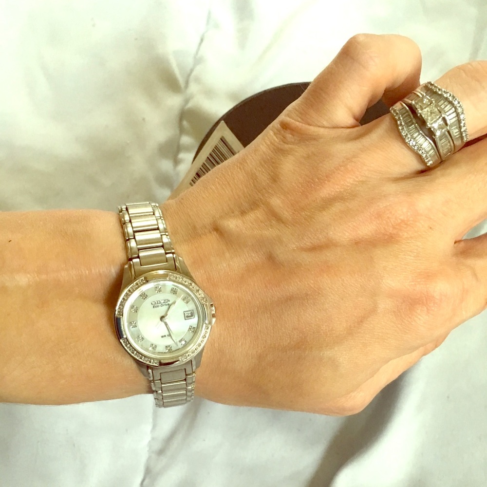 Citizen Women’s Eco-Drive Watch With Diamonds